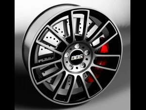 bbs cm rim 3D Model