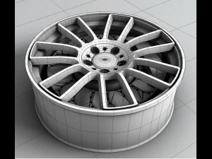 bbs cm rim 3D Model
