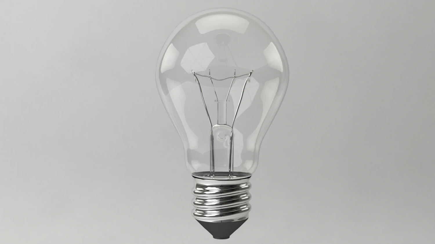 light bulb 3D Model .c4d .max .obj .3ds .fbx .stl .blend 