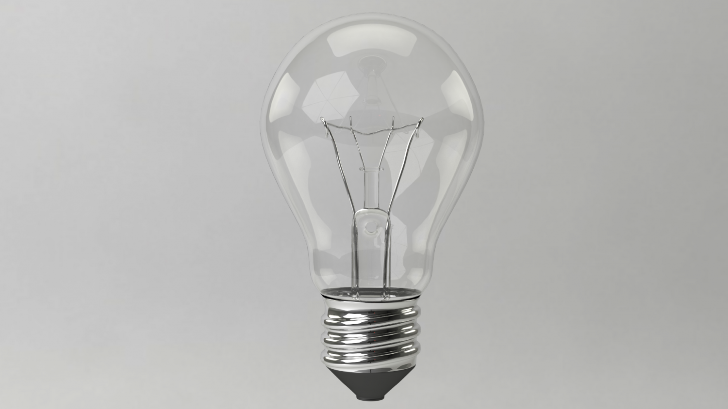 Glatte harmonisk lækage light bulb 3D Model in Bulb 3DExport
