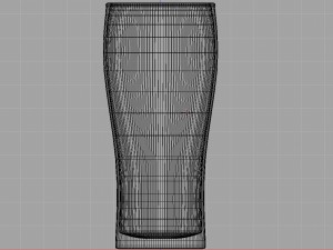 irish beer glass 3Dモデル