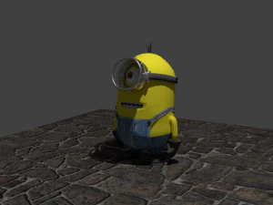 servitori Modello 3D