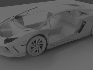 lamborghini aventador 3D Model