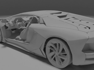 lamborghini aventador 3D Model
