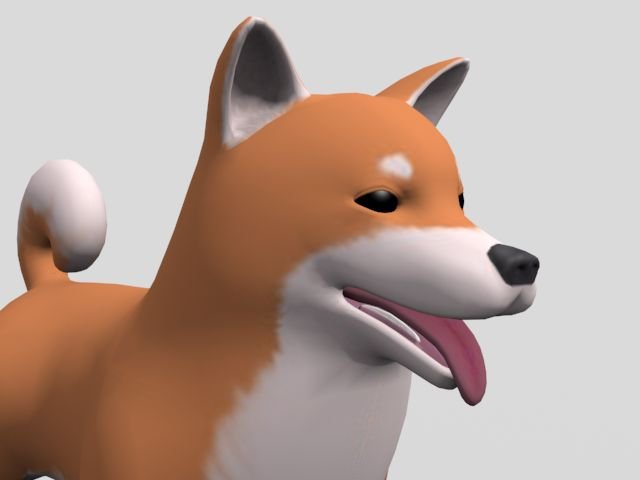 dog Free 3D Model in Dog 3DExport