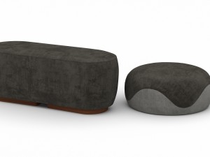 pouf 3D 모델