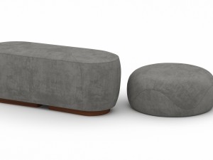 pouf 3D 모델