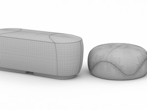 pouf 3D 모델
