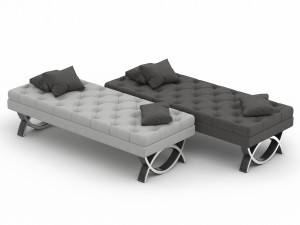 banquette Model 3D