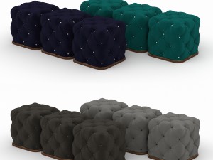 pouf Modelo 3D