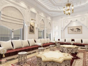 majlis arabo Modello 3D