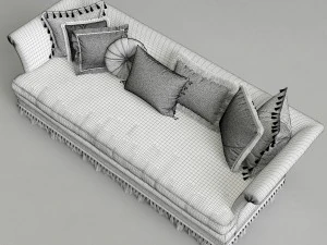 3 seater sofa 3D Model