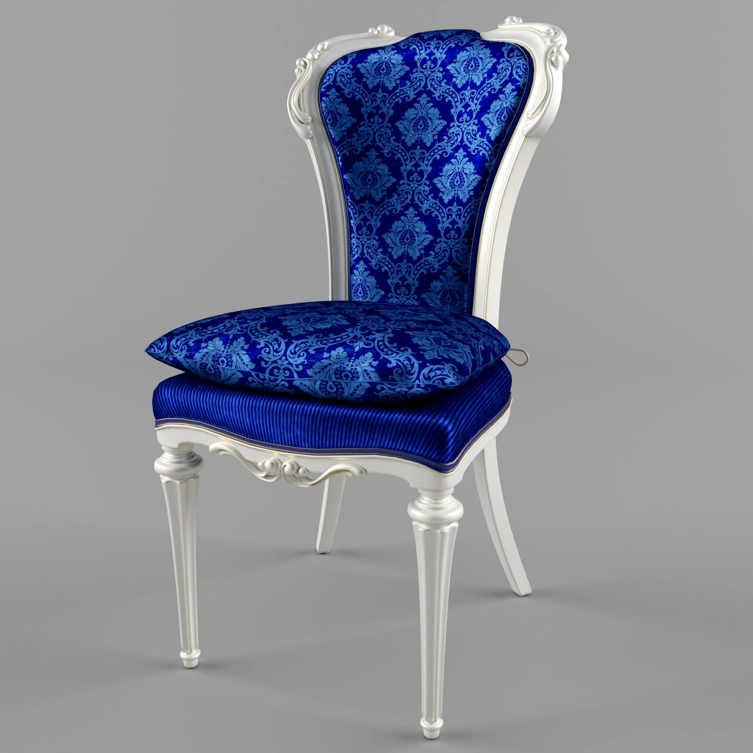 dining chair 01 3D Model .c4d .max .obj .3ds .fbx .stl .blend