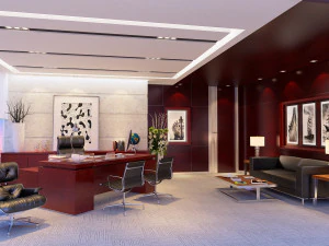 ufficio amministratore delegato Modello 3D