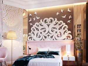 moderngirlsbedroom 3D Model