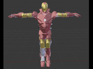 iron man 3D Model