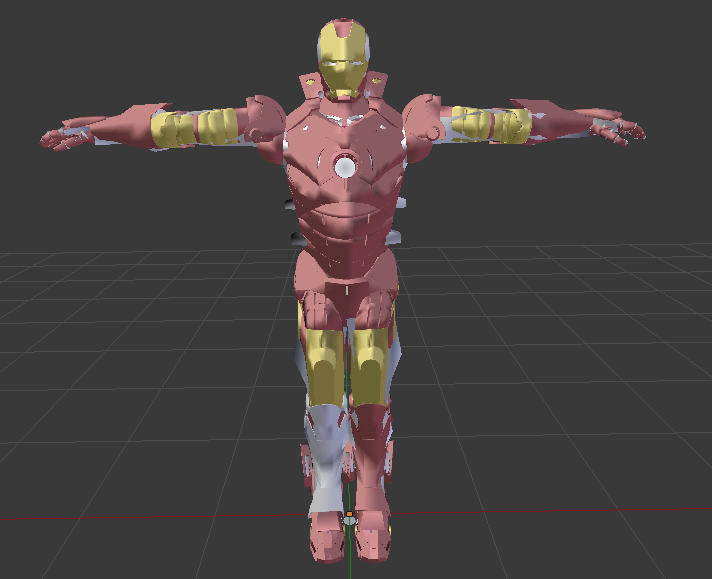 Iron Man 3d Model In Cartoon 3dexport