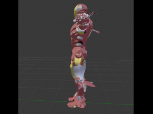 iron man 3D Model