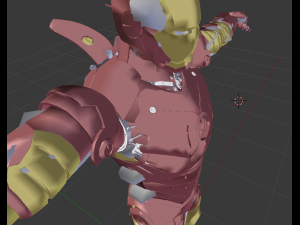 iron man 3D Model