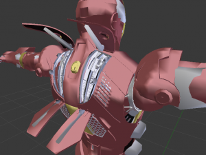 iron man 3D Model