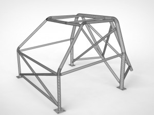roll cage peugeot 205 3D Model