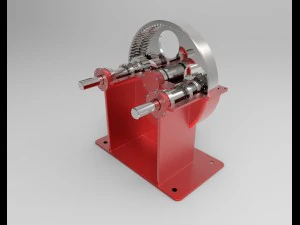reducer 3D Model