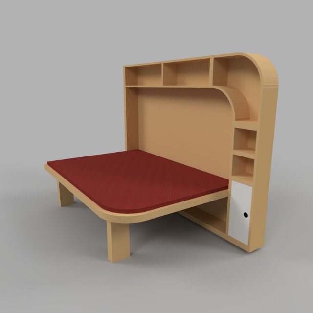 moblya Modello di stampa 3D .c4d .max .obj .3ds .fbx .stl .blend