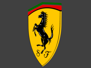 ferrari emblem 3D Модель
