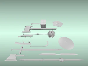 weaponry 3D Model