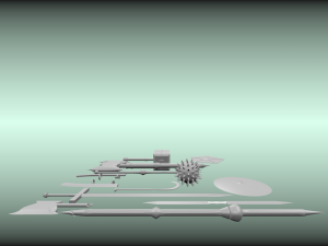 weaponry 3D Модель