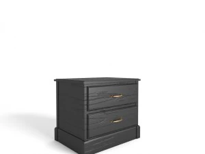 cassettiera con 2 cassetti Modello 3D