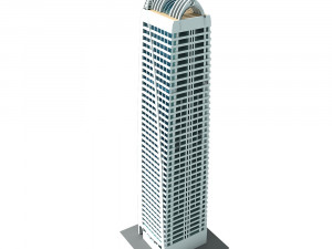dubai tower 3D 模型