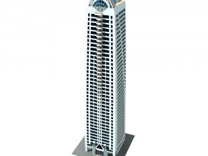 dubai tower 3D 模型
