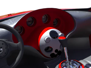dodge copperhead 3D Model
