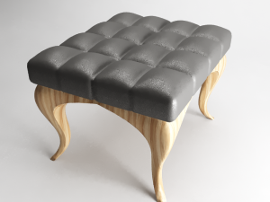 pouf footstool 3D Model