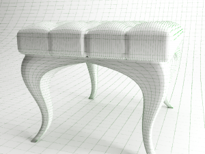 pouf footstool 3D Model