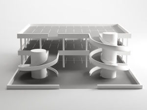multistorey car park Modelo 3D