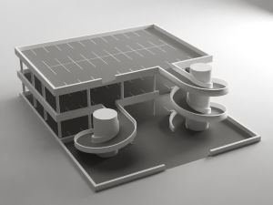 multistorey car park Modelo 3D