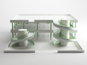 multistorey car park Modelo 3D