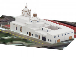 iglesia de san francisco 3D 모델