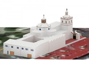 iglesia de san francisco 3D 모델