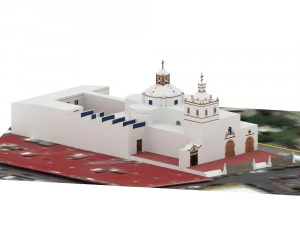 iglesia de san francisco 3D Model