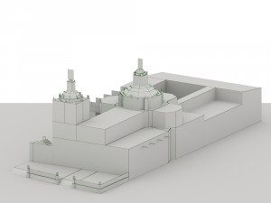 iglesia de san francisco 3D 모델