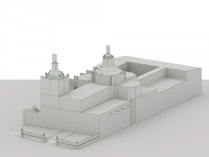 iglesia de san francisco 3D Model