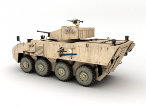 armoured personnel carrier 3D Model