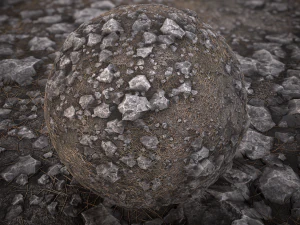 砂利19 PBR テクスチャ CG テクスチャ