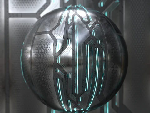 Научная панель 71 PBR Текстура CG Текстуры