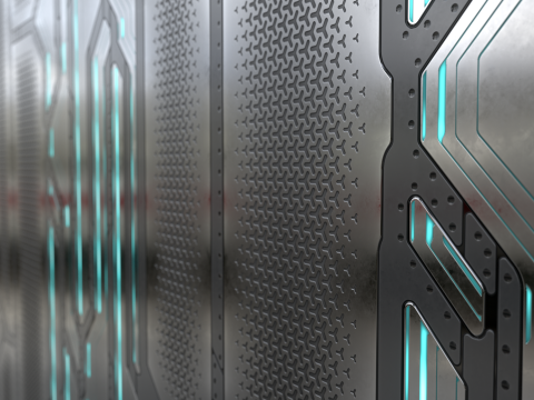 Scifi panel 71 PBR Texture CG Текстури