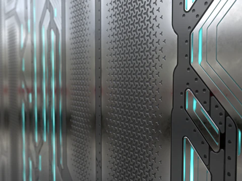 Scifi panel 71 PBR Texture CG Textures