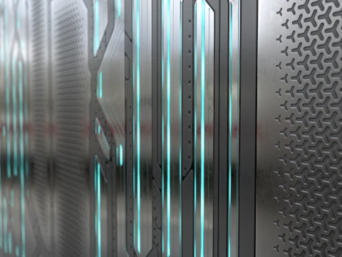 Scifi panel 71 PBR Texture CG Textures